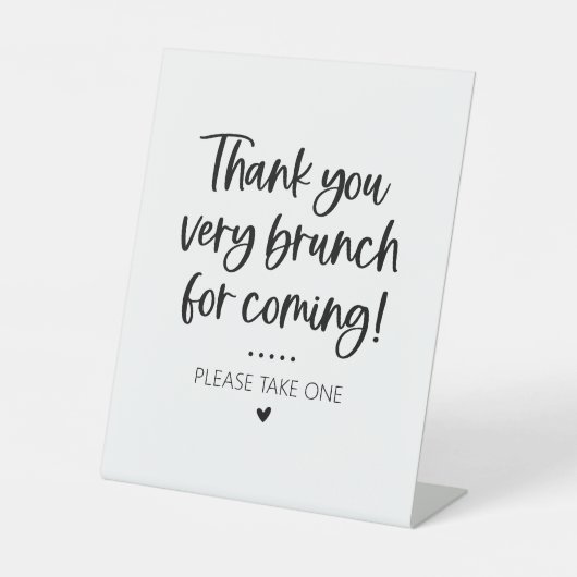 Party Favoritesペデスタル来サインをありがとう 台座サイン (正面)