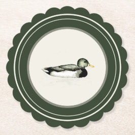 Party Favors Vintage Duck Coaster ペーパーコースター