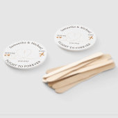 Party Flight Plane Travelling theme Wedding ハンドファン (組立なし)