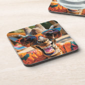 Party Giraffe コースター (左側)