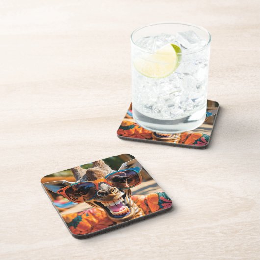 Party Giraffe コースター (右側)