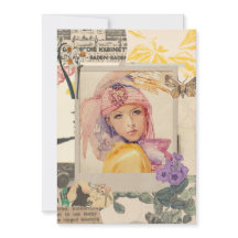 Party  girls cards art deco