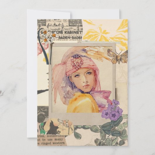 Party  girls cards art deco シーズンカード (正面)