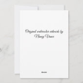 Party  girls cards art deco シーズンカード (裏面)