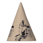 Party hat for Kids with dirt bike パーティーハット (右)