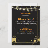 party invitation  招待状 (正面)