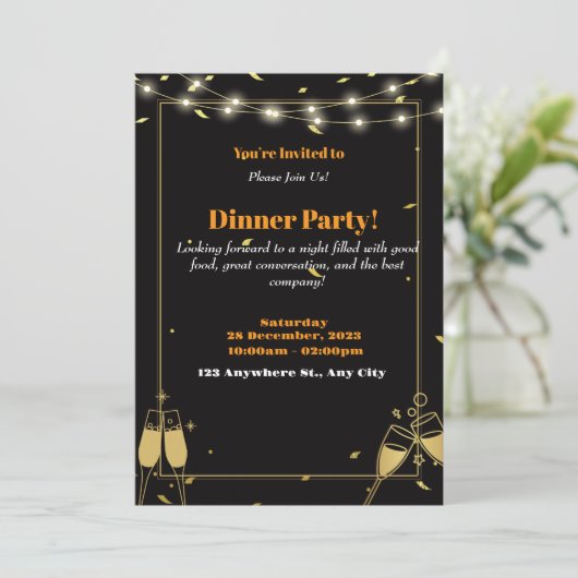 party invitation 招待状 (スタンド正面)