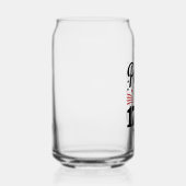 Party Like It’s 1776 | 面白い7月4日アメリカTシャツ ガラス缶 (左)