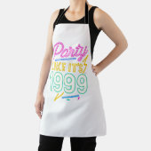Party Like It’s 1999®™ – ネオンの電圧 エプロン (インサイチュ)