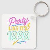 Party Like It’s 1999®™ – ネオンの電圧 キーホルダー (裏面)