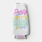 Party Like It’s 1999®™ – ネオンの電圧 ボトルクーラー (正面)