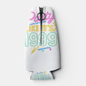 Party Like It’s 1999®™ – ネオンの電圧 ボトルクーラー (裏面)