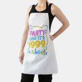 Party Like It’s 1999®™ – ネオンサウンドトラック エプロン (インサイチュ)