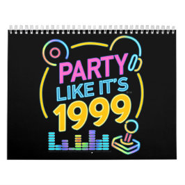 Party Like It’s 1999®™ – ネオンサウンドトラック カレンダー