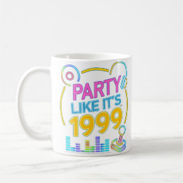 Party Like It’s 1999®™ – ネオンサウンドトラック コーヒーマグカップ