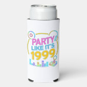 Party Like It’s 1999®™ – ネオンサウンドトラック スリム缶クーラー (Seltzer裏面)
