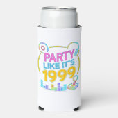 Party Like It’s 1999®™ – ネオンサウンドトラック スリム缶クーラー (Seltzer正面)