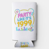 Party Like It’s 1999®™ – ネオンサウンドトラック スリム缶クーラー (裏面)