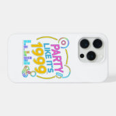 Party Like It’s 1999®™ – ネオンサウンドトラック iPhoneケース (裏面横)