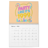 Party Like It’s 1999®™ – Neon Soundtrack  カレンダー (2月 2026)