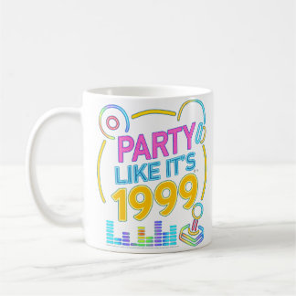 Party Like It’s 1999®™ – Neon Soundtrack コーヒーマグカップ