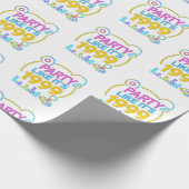 Party Like It’s 1999®™ – Neon Soundtrack ラッピングペーパー (角)