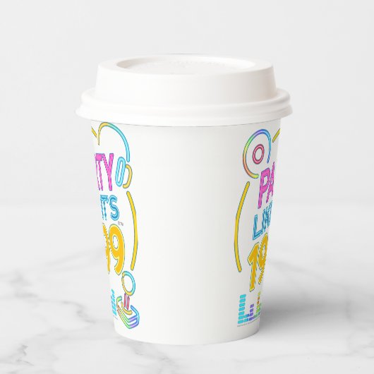 Party Like It’s 1999®™ – Neon Soundtrack 紙コップ (左)