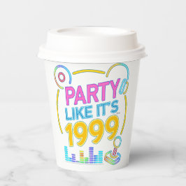 Party Like It’s 1999®™ – Neon Soundtrack 紙コップ