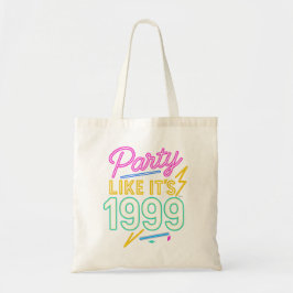 Party Like It’s 1999®™ – Neon Voltage トートバッグ