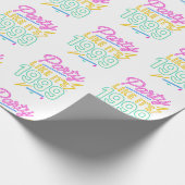 Party Like It’s 1999®™ – Neon Voltage ラッピングペーパー (角)