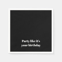 'Party Like It's Your Birthday' Birthday Party