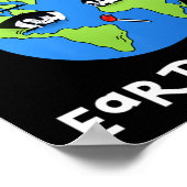 Party Like Its Your Earth Day Funny Climate Chan T ポスター (角)