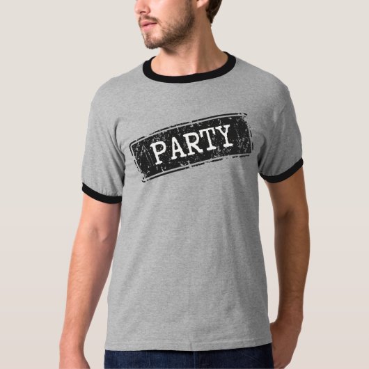 Party logo t-shirt for party goers tシャツ (正面)