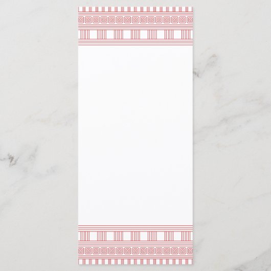 Party Menu with for Goddess Party メニュー (裏面)