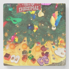 Party _Merry christmas _coaster ストーンコースター