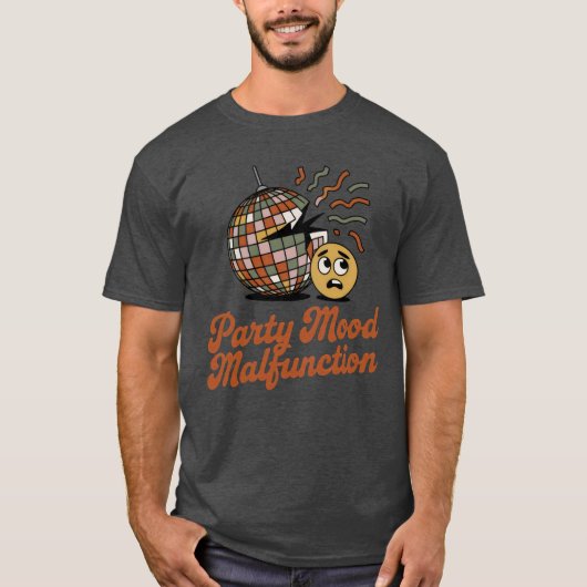 Party Mood Malfunction | New Year's Celebration Tシャツ (正面)