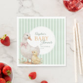 Party Napkins Mother Goose and Gosling. スタンダードランチョンナプキン (インサイチュ)