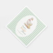 Party Napkins Mother Goose and Gosling. スタンダードランチョンナプキン (角)