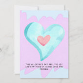 PARTY OF LOVE AND FRIENDSHIP 招待状 (裏面)