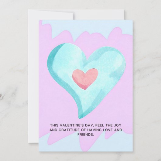 PARTY OF LOVE AND FRIENDSHIP 招待状 (裏面)