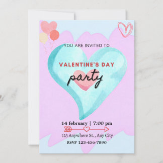 PARTY OF LOVE AND FRIENDSHIP  招待状