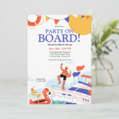 Party On Board 招待状 (スタンド正面)