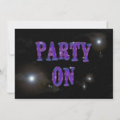 Party On Invitation 招待状 (正面)