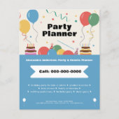 Party Planner チラシ (正面)