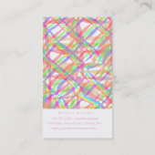 Party Planner Streamers 名刺 (裏面)