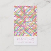 Party Planner Streamers 名刺 (正面)