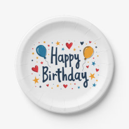 Party plate ペーパープレート