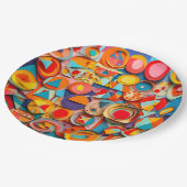 Party Plates for Kids' Party ペーパープレート (アングル)