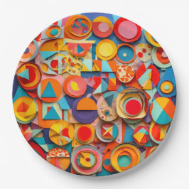 Party Plates for Kids' Party ペーパープレート