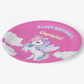 Party Plates to a magical birthday party. ペーパープレート (アングル)